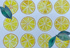 Lemon Grid - Watercolor Postcard | Reconnect Club Artwork