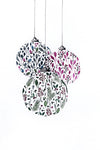 Christmas Ornaments- Mixed Media Postcard | Reconnect Club Artwork