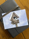 Winter Chickadee - Watercolor Postcard | Reconnect Club Artwork