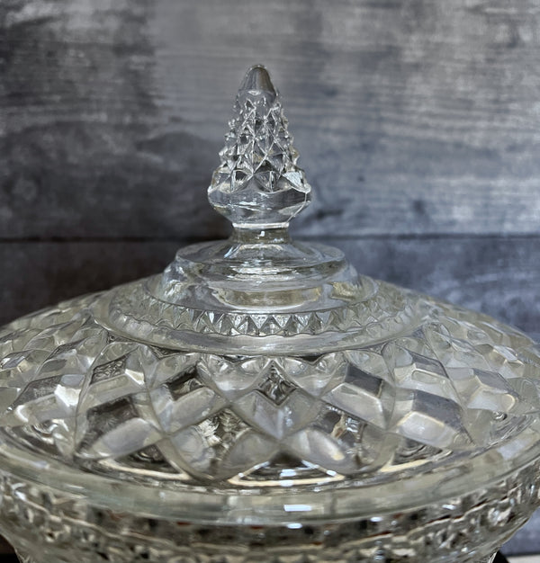Anchor Hocking Candy Dish with Lid