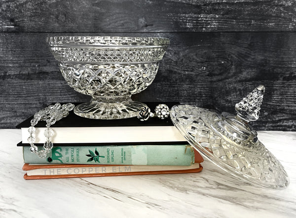 Anchor Hocking Candy Dish with Lid