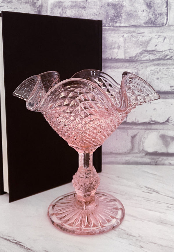 Ivima Glass Candy Dish / Compote from Portugal