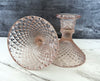 Westmoreland English Hobnail Candlesticks in Pink