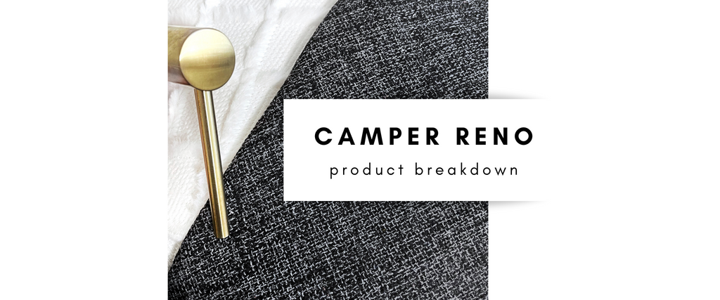 Every Product Used In My Camper Renovation