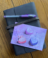 Candy Hearts - Watercolor Postcard | Reconnect Club Artwork