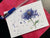 Blue Chrysanthemum - Watercolor Postcard | Reconnect Club Artwork