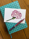 Carnation - Watercolor Postcard | Reconnect Club Artwork