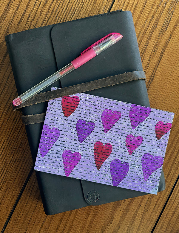 The Thought of Love - Watercolor and Ink Postcard | Reconnect Club Artwork