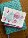 Vibrant Abstract - Watercolor Postcard | Reconnect Club Artwork