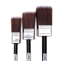 Cling On flat series paint brushes, perfect for paint and varnish on flat, smooth surfaces.