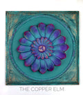 TURQUOISE WALL MEDALLIONS