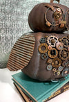 Steampunk Pumpkin Owl